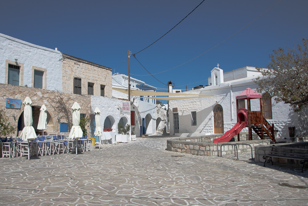 KLeiner Platz auf der Insel Kimolos